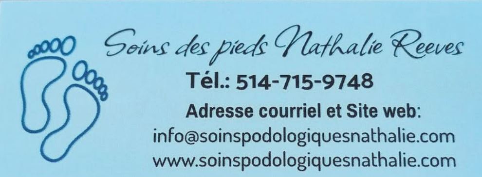 Soins des pieds Nathalie Reeves
