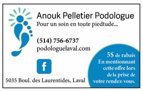 Anouk pelletier podologue